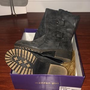 Madden Girl Buckle accent boot size 7.5 *worn once
